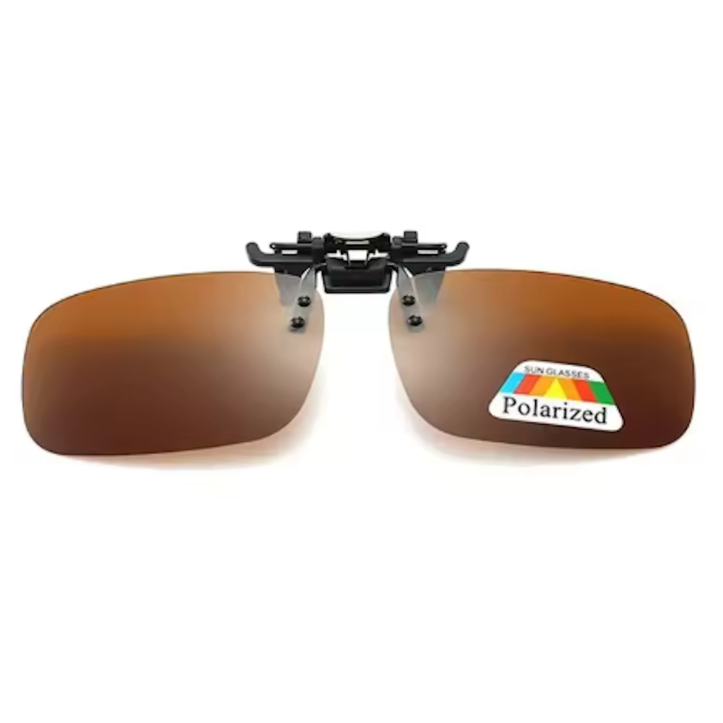 Polarized sun clip Pol. Sun Clip - brown