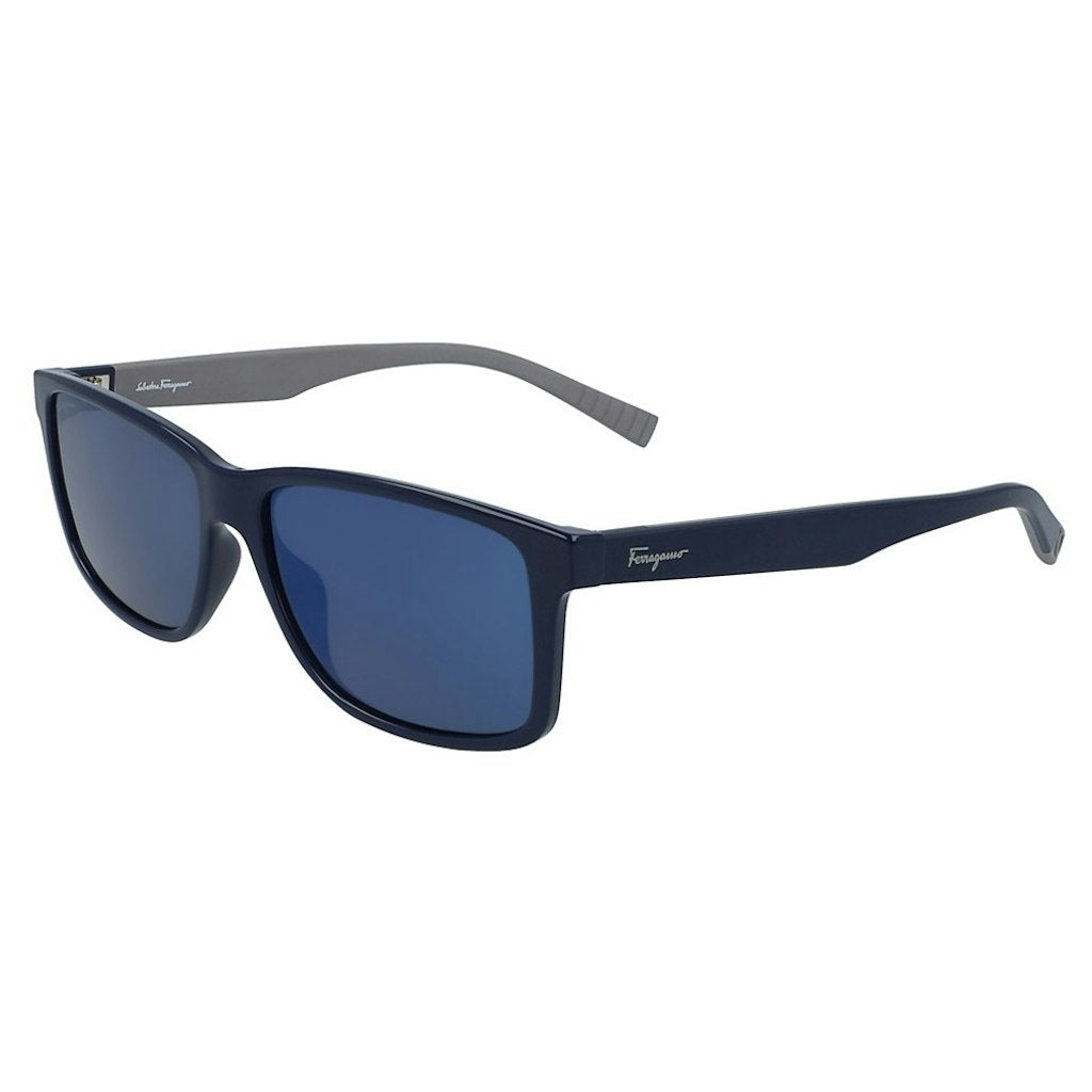 FERRAGAMO SF938S - BLUE/GREY