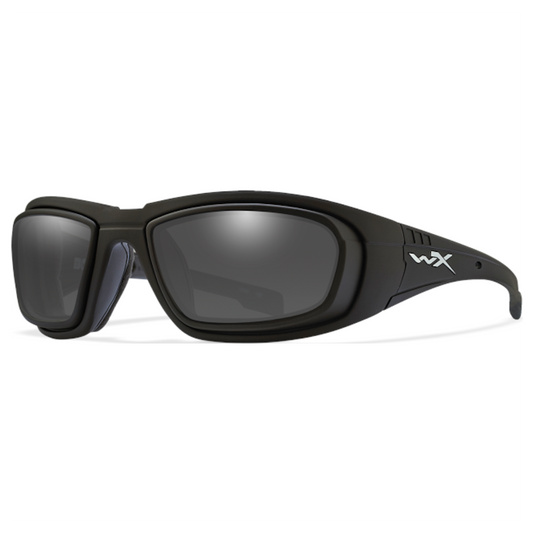 Wiley X WX Boss - Matte Black w/ RX Rim / Smoke Grey