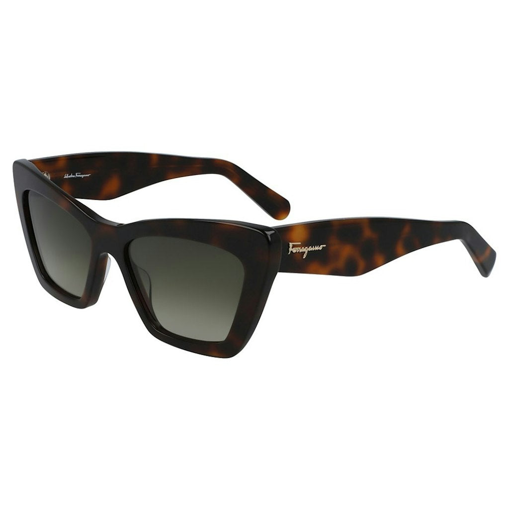 FERRAGAMO SF929S - BROWN TORTOISE