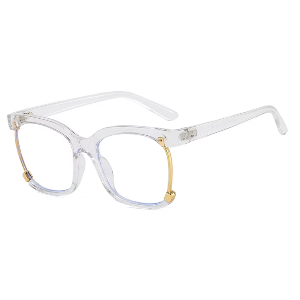 Vintage Metal Half KD68050 - Clear