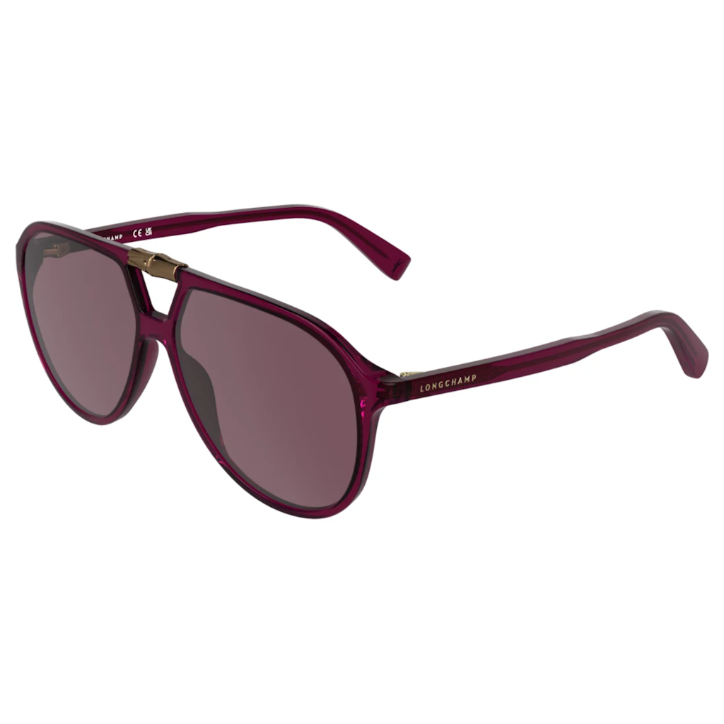LONGCHAMP LO800S - TRANSPARENT BURGUNDY