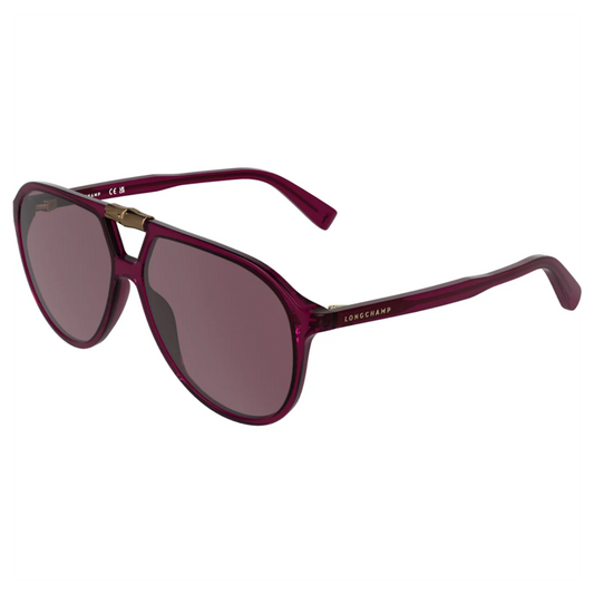 LONGCHAMP LO800S - TRANSPARENT BURGUNDY