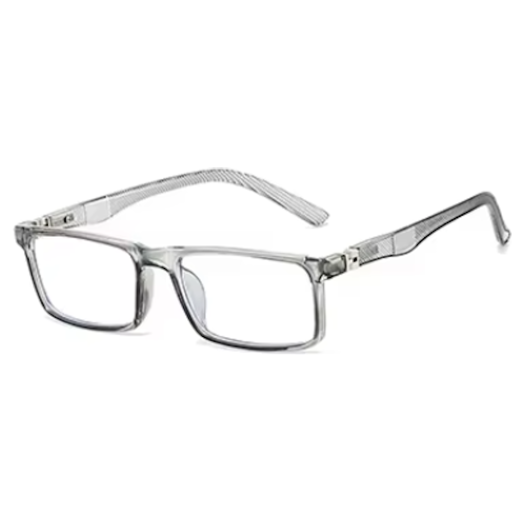 Budget glasses WK63009 - Grey Clear