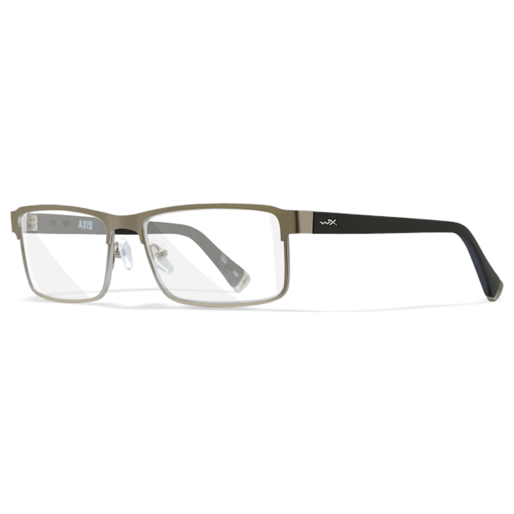 Wiley X AXIS - AXIS MATTE SILVER / GLOSS BLACK FRAME