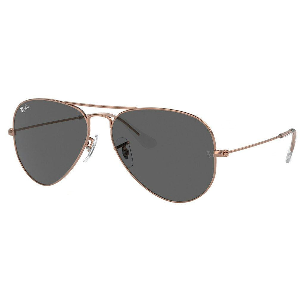 Ray-Ban RB3025 AVIATOR LARGE METAL - ROSE GOLD / DARK GREY