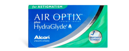 AIR OPTIX plus HydraGlyde for Astigmatism 6 pack