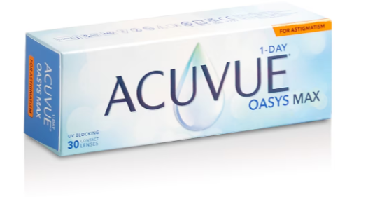 ACUVUE OASYS MAX 1-Day for ASTIGMATISM
