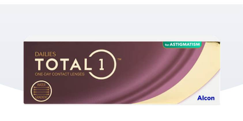 DAILIES TOTAL1 for Astigmatism