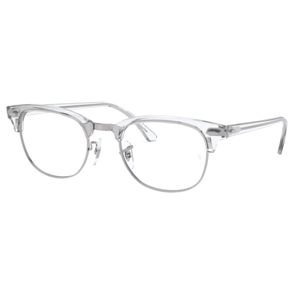Ray-Ban RX5154 CLUBMASTER - WHITE TRANSPARENT
