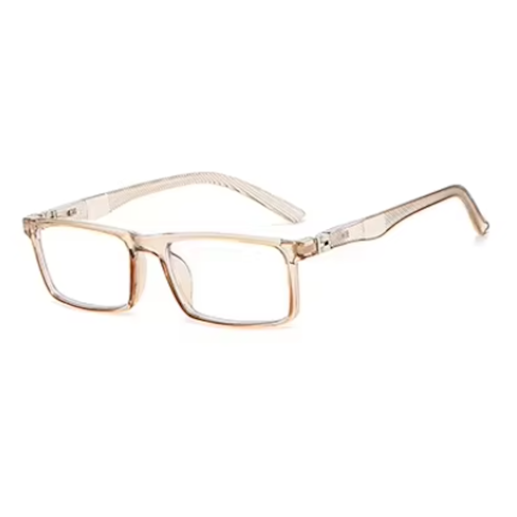 Budget glasses WK63009 - Transparent brown