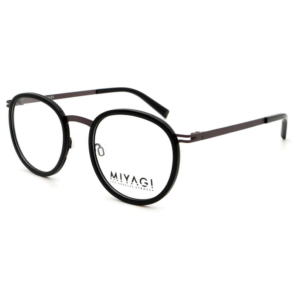 Miyagi Eyewear NATHANIEL 1519 - SHINY BLACK MTTE GUN