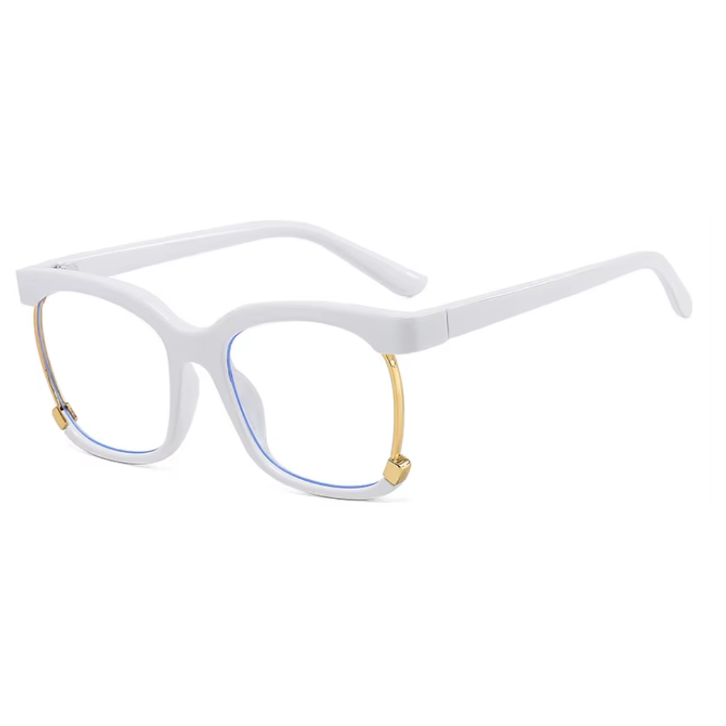 Vintage Metal Half KD68050 - White