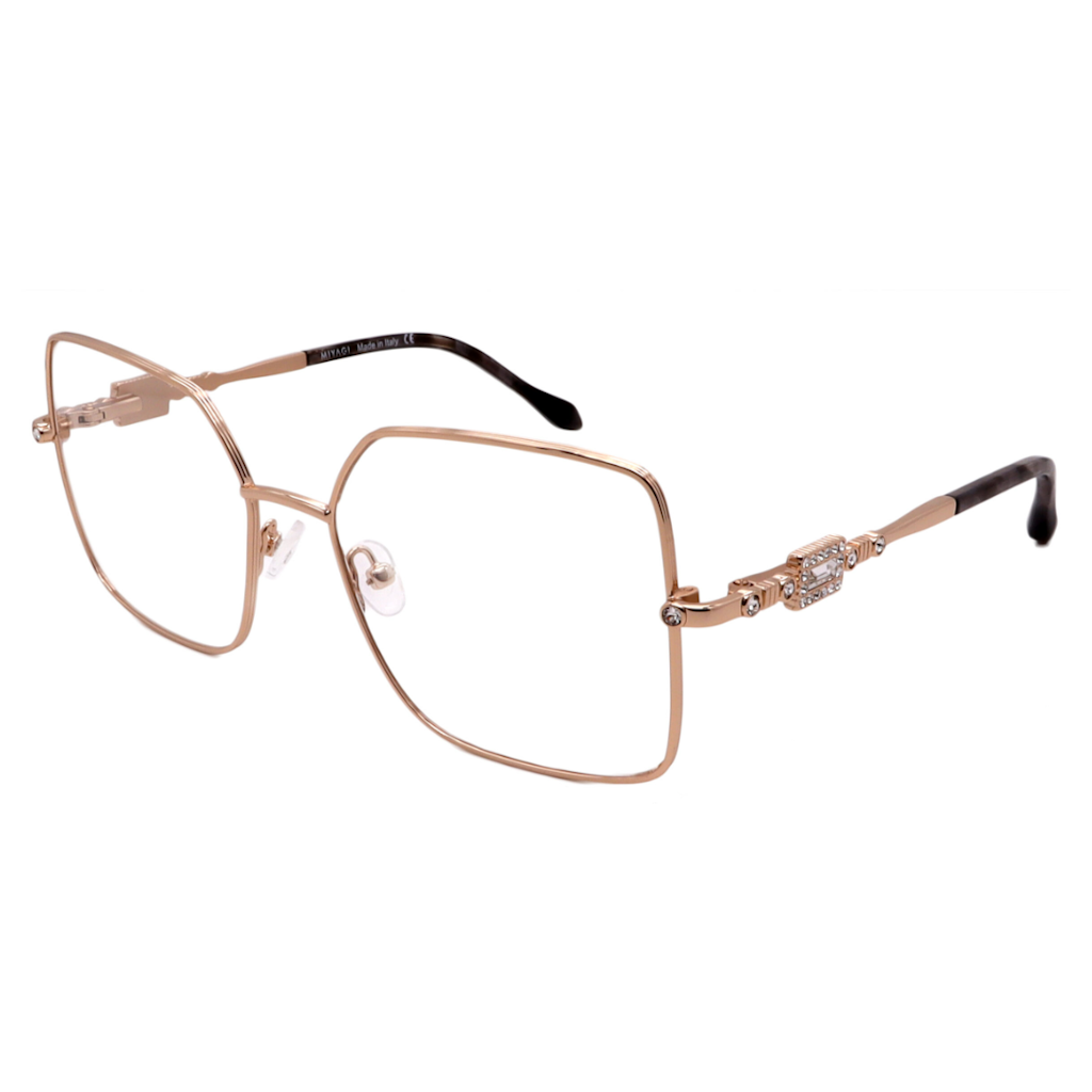 Miyagi Eyewear SOFIA 1551 - GOLD W/DK MARBLE