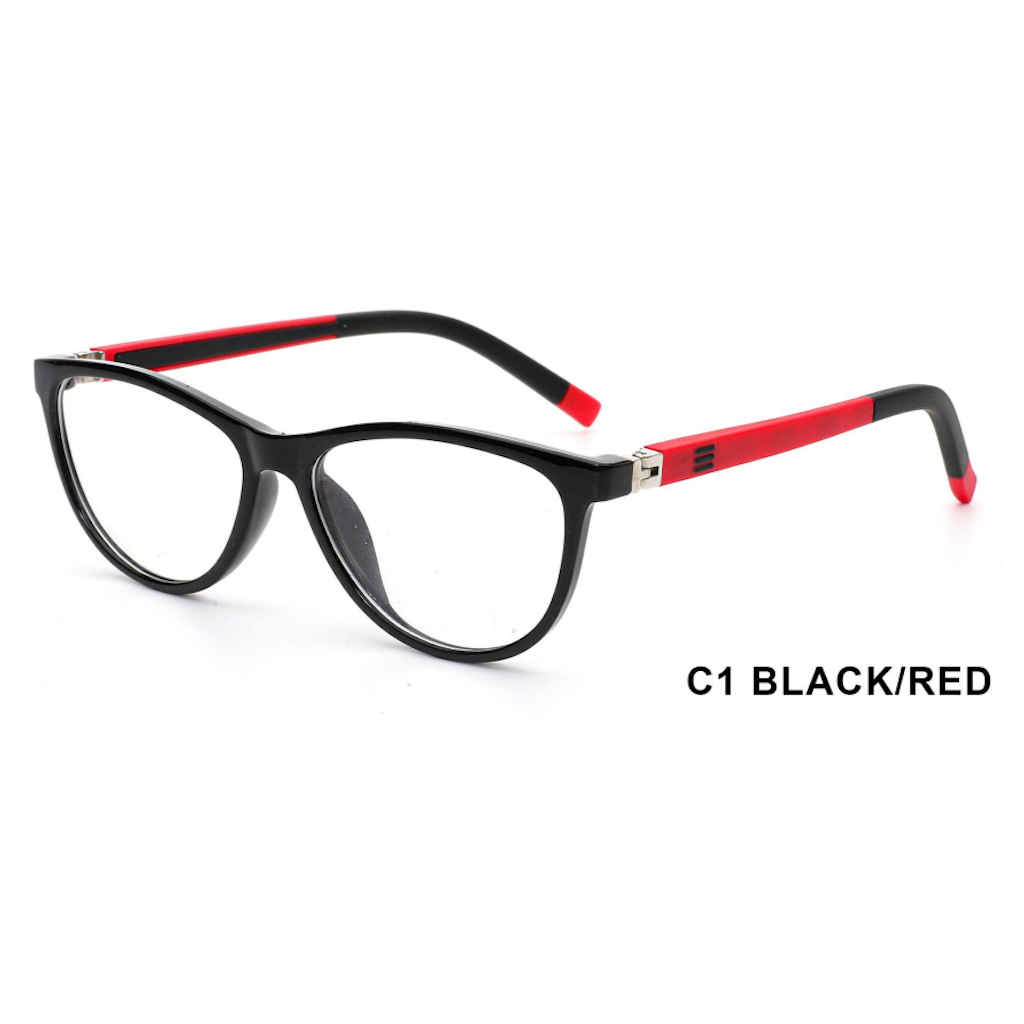 TR90 DS 6118 - BLACK RED