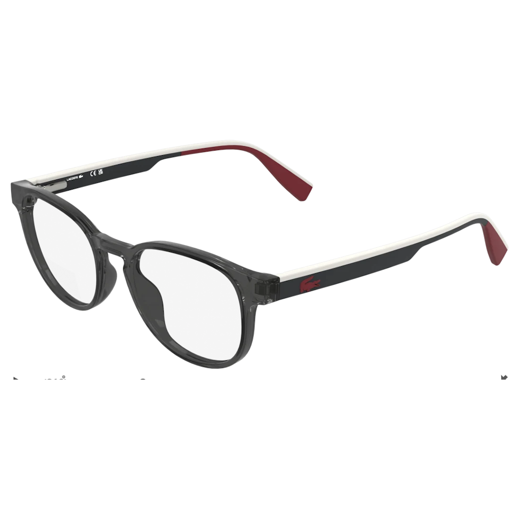 LACOSTE L3666 - TRANSPARENT GREY