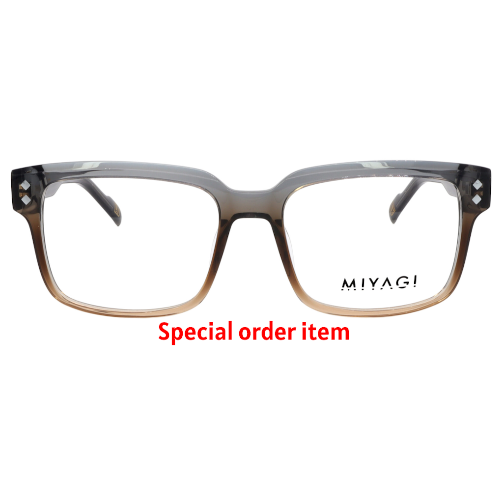 Miyagi Eyewear QUATTRO 2730 - 2- Gray Fade to Brown Translucent